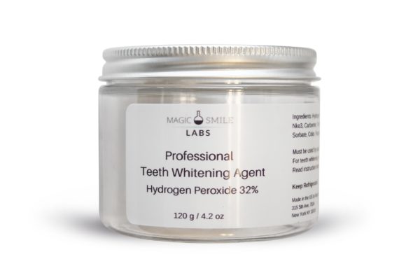 Medium Strength Teeth Whitening Agent (32% Hydrogen Peroxide) - 40 patients