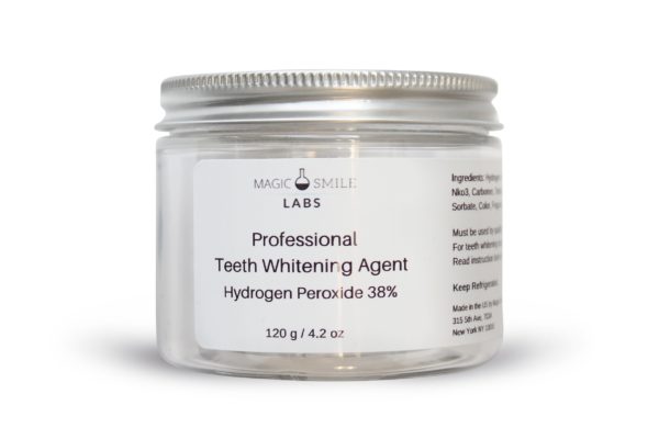 High Strength Teeth Whitening Agent (38% Hydrogen Peroxide) - 40 patients