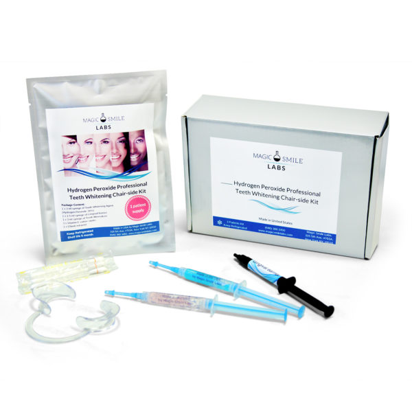 Chairside Teeth Whitening Kits for Dentists - 28% or 32% or 38% or 44% Hydrogen Peroxide